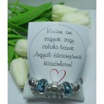 ÉLETFA CHARM KARKÖTŐ - idézettel