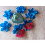 Muriva Pink bohém kör fülbevaló    