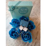 Négyzet a négyzetben fülbevaló