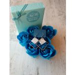 Négyzet a négyzetben fülbevaló