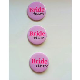 Team Bride kitűző  ( 3  Darab)