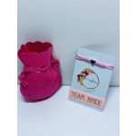 Lánybúcsú karkötős szett ( TEAM BRIDET  gumikarkötő koszorúslány csuklódísz és szív zsineg karkötő)