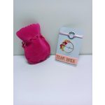 Lánybúcsú karkötő szett -  (TEAM BRIDET gumikarkötő és szív zsineg karkötő)