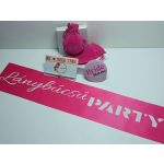 Lánybúcsú folyamatban  gyöngy  SZETT -  kitűző, vállszalag, TEAM BRIDE  gumis karkötő, zsineg gyöngy karkötő