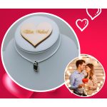 EZÜST TÓNUSÚ NYAKLÁNC LAKAT MEDÁLLAL FATÁBLÁVAL